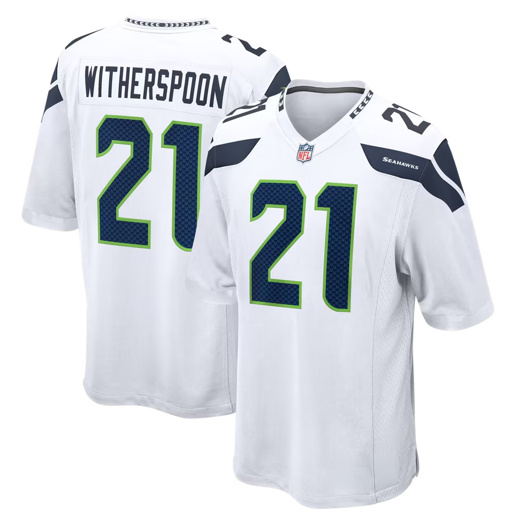 Devon Witherspoon Jersey Shirt Seattle Seahawks Merch #21 Seahawks Game Jersey White Fan Gifts 1 - Unicasport Devon Witherspoon Jersey Shirt Seattle Seahawks Merch #21 Seahawks Game Jersey White Fan Gifts