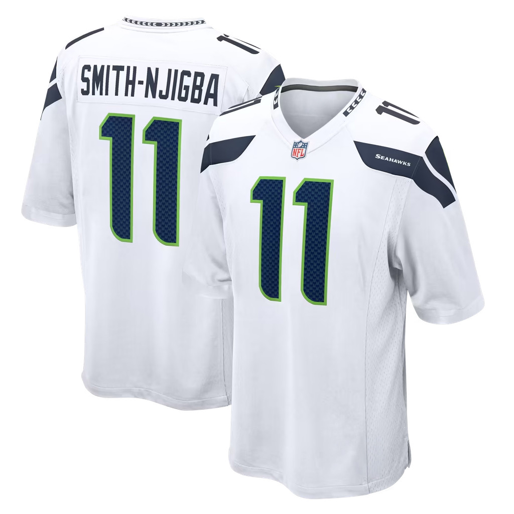 Jaxon Smith-Njigba Jersey Shirt 2026 Seattle Seahawks Merch #11 White Seahawks Game Jersey 1 - Unicasport Jaxon Smith-Njigba Jersey Shirt 2026 Seattle Seahawks Merch #11 White Seahawks Game Jersey