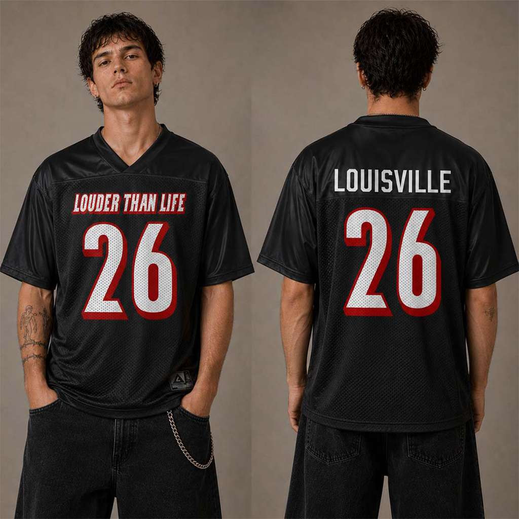 Louder Than Life 2026 Festival Louisville KY Louder Cardinals Football Jersey Louder Than Life Merch 1 - Unicasport Louder Than Life 2026 Festival Louisville KY Louder Cardinals Football Jersey Louder Than Life Merch