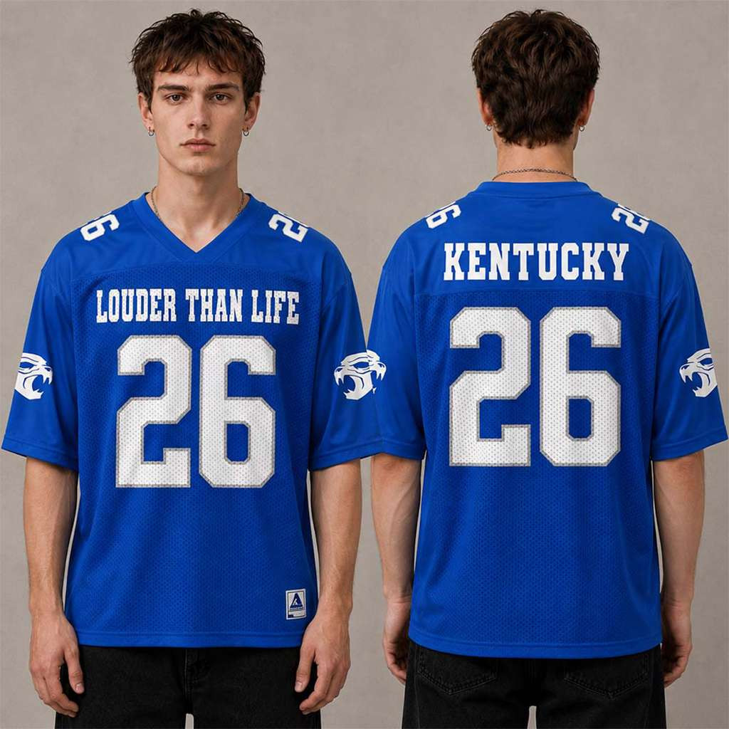 Louder Than Life 2026 Festival Louisville KY Louder Wildcats Football Jersey Louder Than Life Merch