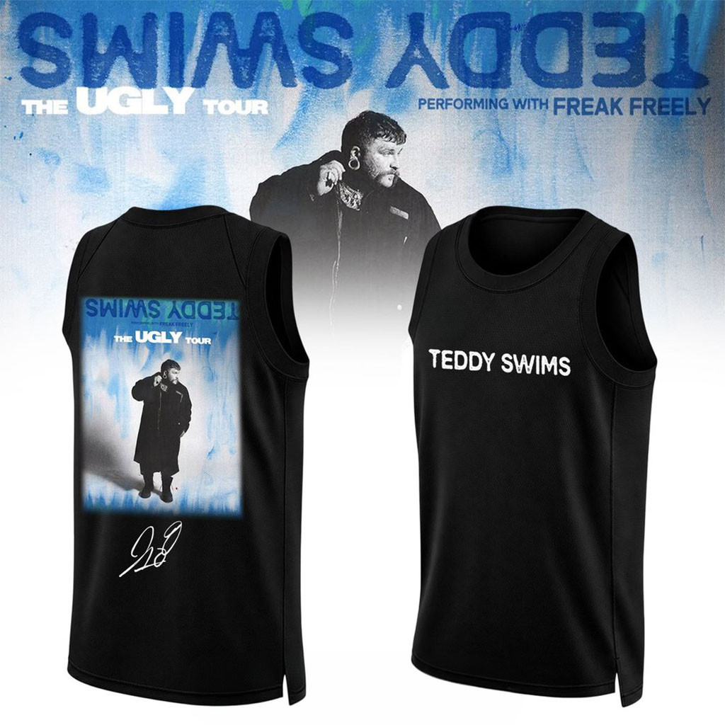 Teddy Swims The Ugly Tour 2026 Basketball Jersey Teddy Swims Merch Gifts For Music Lovers 1 - Unicasport Teddy Swims The Ugly Tour 2026 Basketball Jersey Teddy Swims Merch Gifts For Music Lovers