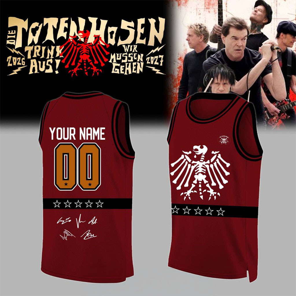 Custom Die Toten Hosen Merch Trink Aus Wir Mussen Gehen Tour 2026 27 Basketball Jersey Fan Gift 1 - Unicasport Custom Die Toten Hosen Merch Trink Aus Wir Mussen Gehen Tour 2026 27 Basketball Jersey Fan Gift