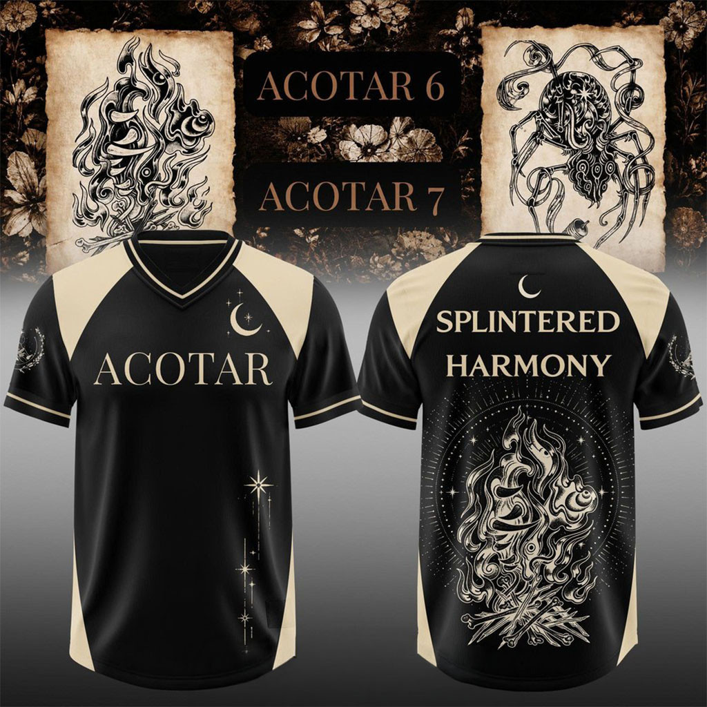 Sarah J Maas Splintered Harmony V-Neck Jersey Sarah J Maas Merch Gifts For Fans 1 - Unicasport Sarah J Maas Splintered Harmony V-Neck Jersey Sarah J Maas Merch Gifts For Fans