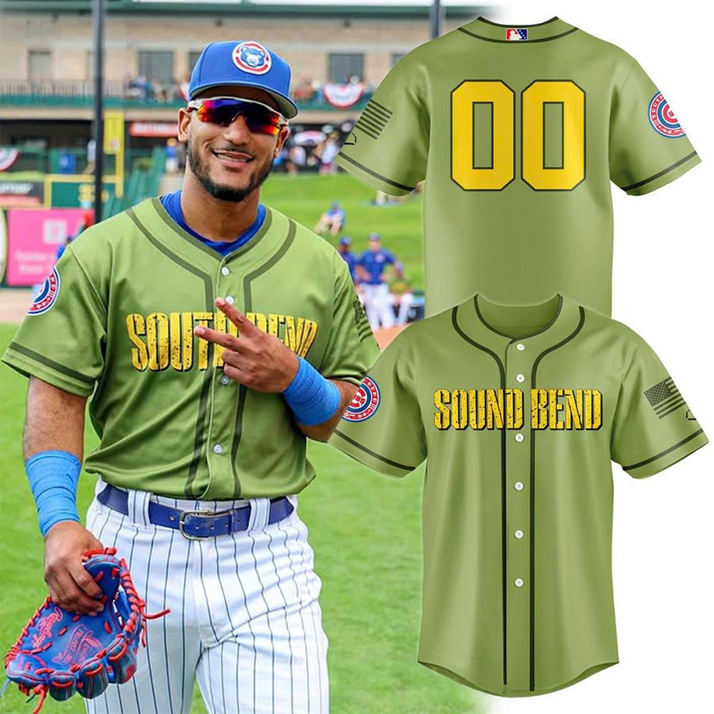 Personalized South Bend Cubs 2026 Military Night Green Baseball Jersey SB Cubs Merch Fan Gifts 1 - Unicasport Personalized South Bend Cubs 2026 Military Night Green Baseball Jersey SB Cubs Merch Fan Gifts