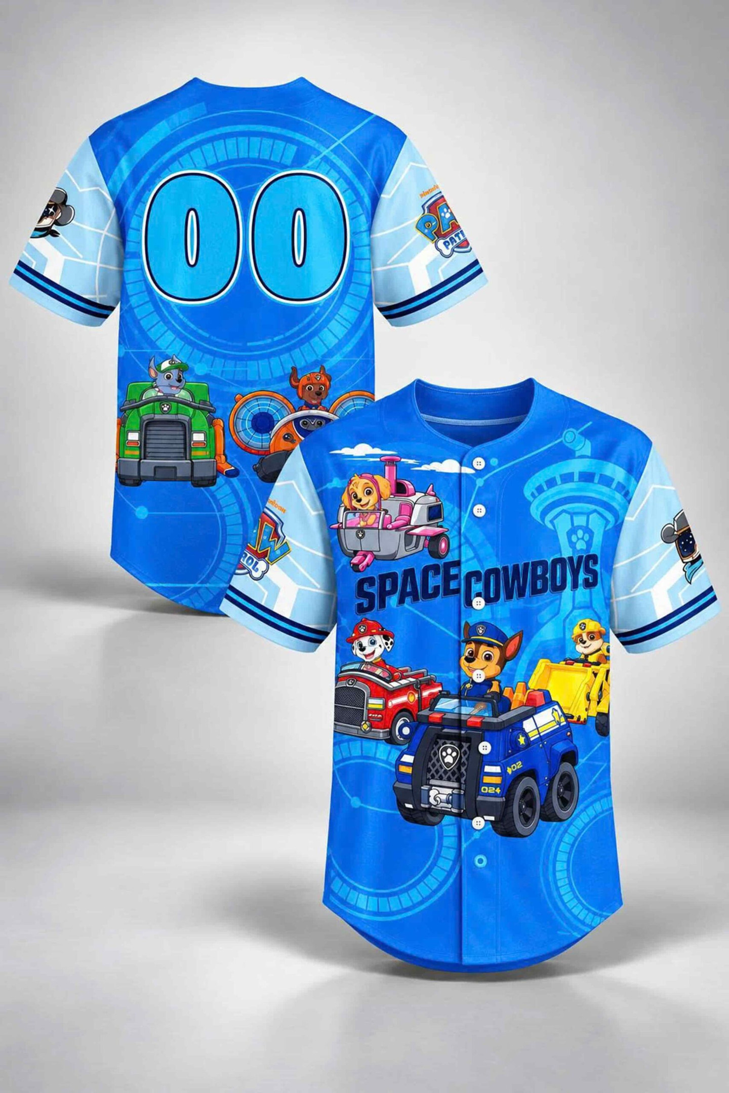 Personalized Sugar Land Space Cowboys PAW Patrol Jersey Space Cowboys Merch Son Gifts 1 - Unicasport Personalized Sugar Land Space Cowboys PAW Patrol Jersey Space Cowboys Merch Son Gifts