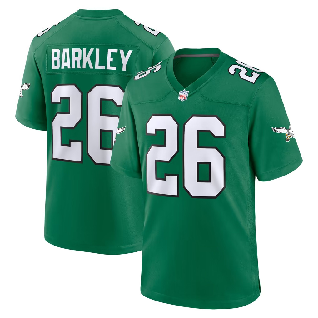 Saquon Barkley Merch 2026 Philadelphia Eagles Saquon Barkley Alternate Game Jersey Game Day Gift 1 - Unicasport Saquon Barkley Merch 2026 Philadelphia Eagles Saquon Barkley Alternate Game Jersey Game Day Gift