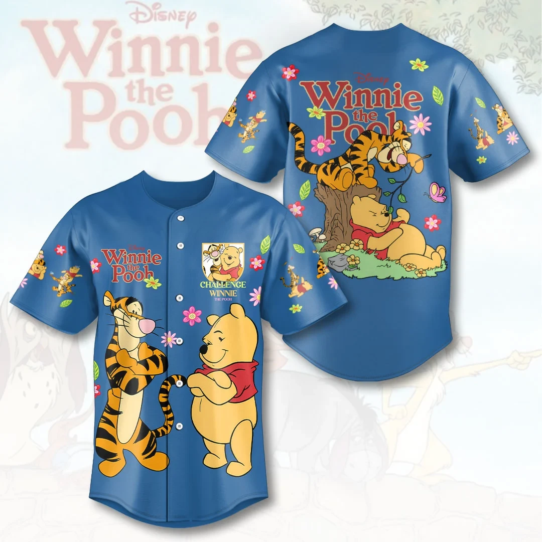 Winnie The Pooh And Tigger Baseball Jersey Winnie The Pooh Merch Friendship Fan Gift 1 - Unicasport Winnie The Pooh And Tigger Baseball Jersey Winnie The Pooh Merch Friendship Fan Gift