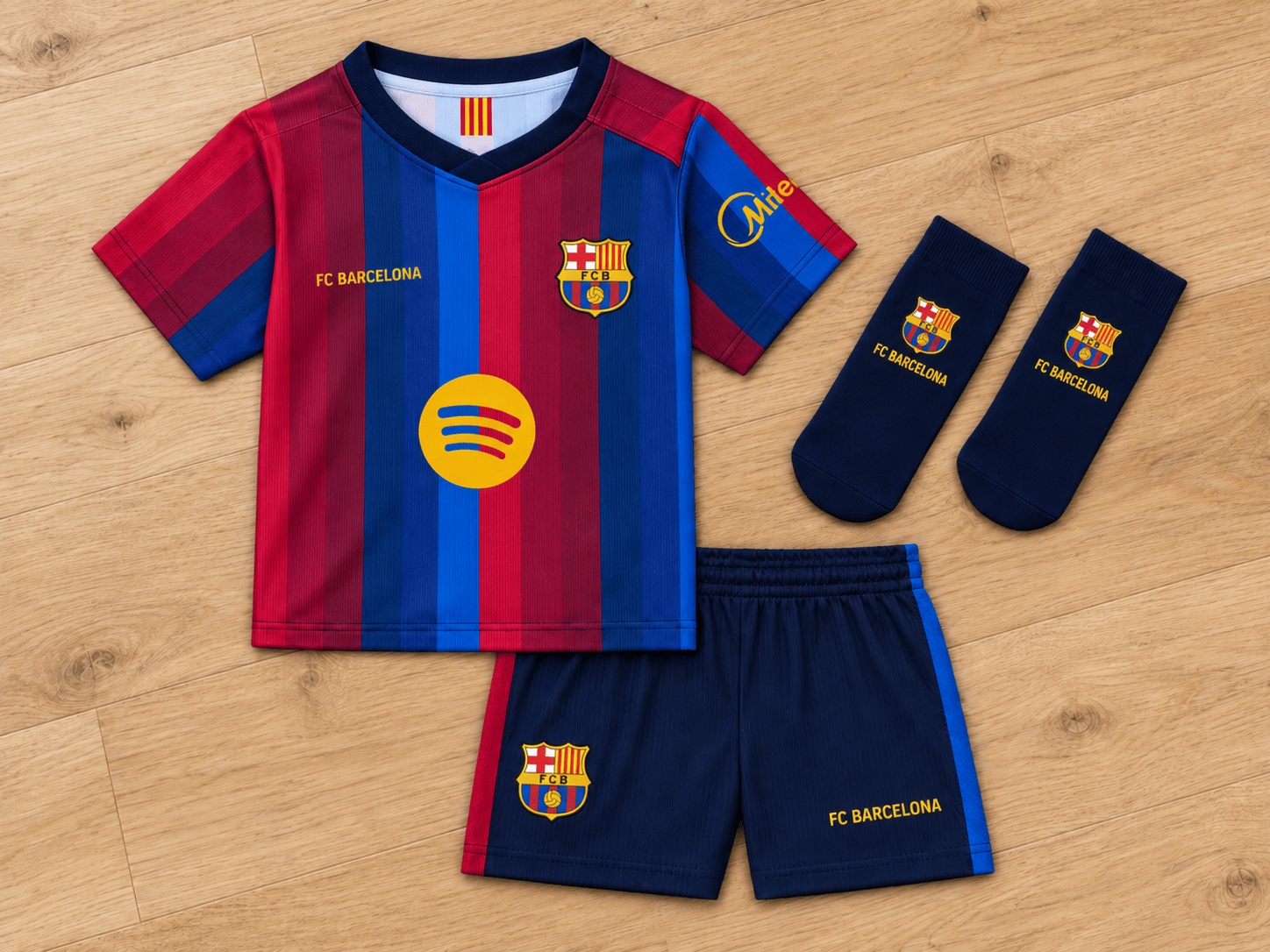 Barca FC 26 27 Soccer Jersey And Shorts Set FC Barcelona Merch Gift For Soccer Fans 1 - Unicasport Barca FC 26 27 Soccer Jersey And Shorts Set FC Barcelona Merch Gift For Soccer Fans