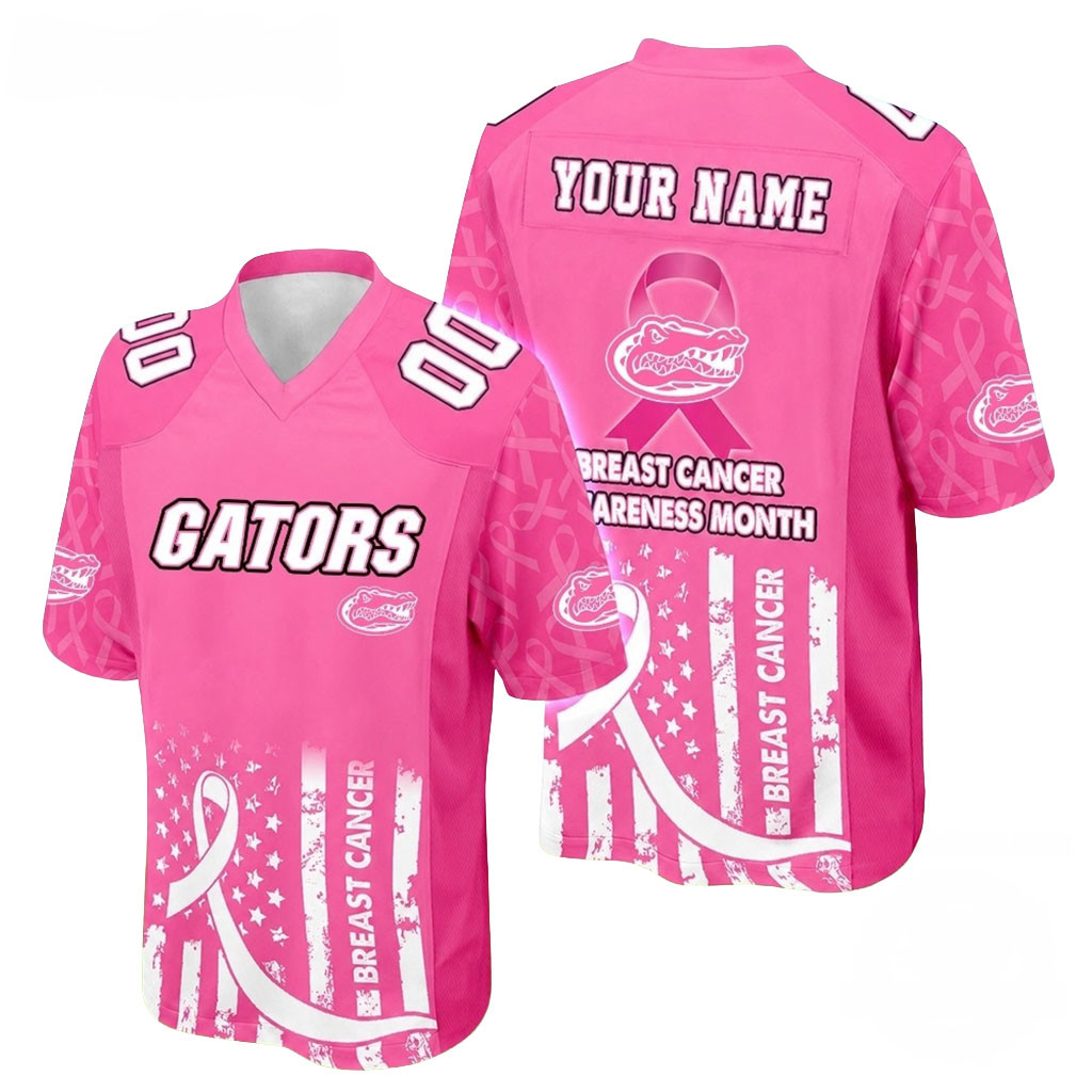 Personalized Florida Gators Merch Breast Cancer Awareness Month 2026 Football Jersey Fan Gifts 1 - Unicasport Personalized Florida Gators Merch Breast Cancer Awareness Month 2026 Football Jersey Fan Gifts