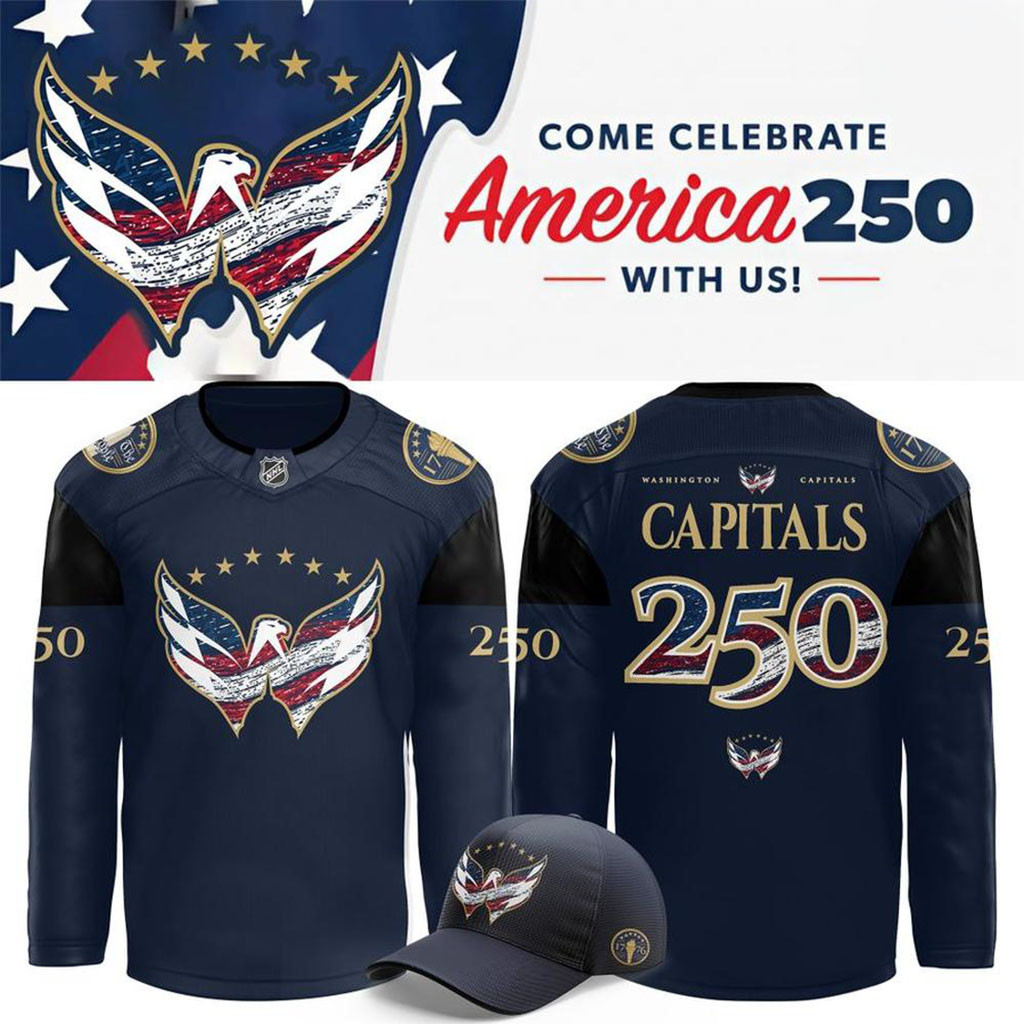Washington Capitals America 250th Anniversary Hockey Jersey Capitals Merch Gifts For Fan 1 - Unicasport Washington Capitals America 250th Anniversary Hockey Jersey Capitals Merch Gifts For Fan
