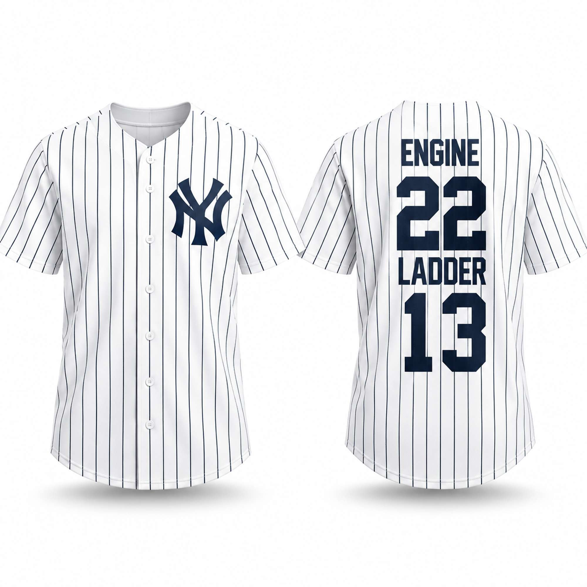 Yankees 2026 Engine 22 Ladder 13 Tribute Firefighter Jersey New York Yankees Merch Fan Gifts 1 - Unicasport Yankees 2026 Engine 22 Ladder 13 Tribute Firefighter Jersey New York Yankees Merch Fan Gifts