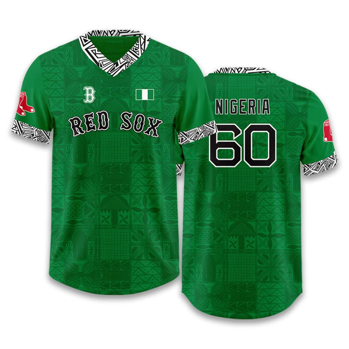 Red Sox Nigerian #60 Celebration Jersey 2026 Boston Red Sox Merch Best Gifts For Baseball Fans 1 - Unicasport Red Sox Nigerian #60 Celebration Jersey 2026 Boston Red Sox Merch Best Gifts For Baseball Fans
