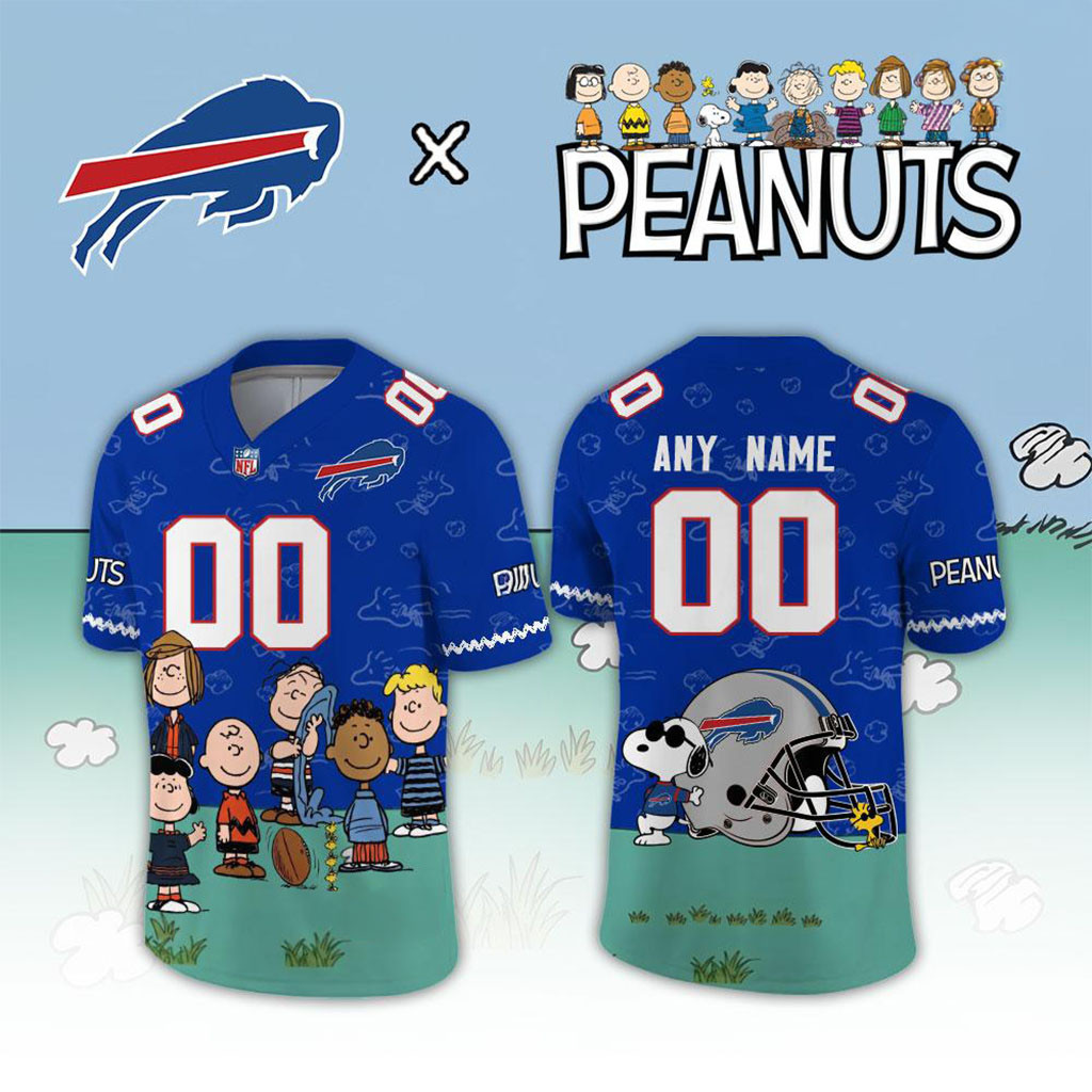 Personalized Buffalo Bills X Peanuts Snoopy 2026 Jersey Buffalo Bills Merch Football Fan Gifts 1 - Unicasport Personalized Buffalo Bills X Peanuts Snoopy 2026 Jersey Buffalo Bills Merch Football Fan Gifts
