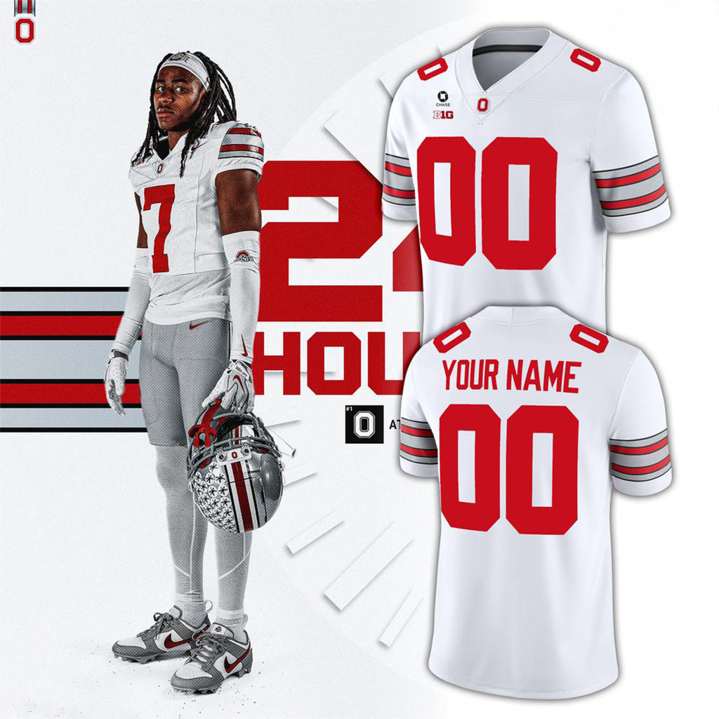 Personalized Ohio State Buckeyes 2026 Game Day Football Jersey Buckeyes Merch Gift For Fans