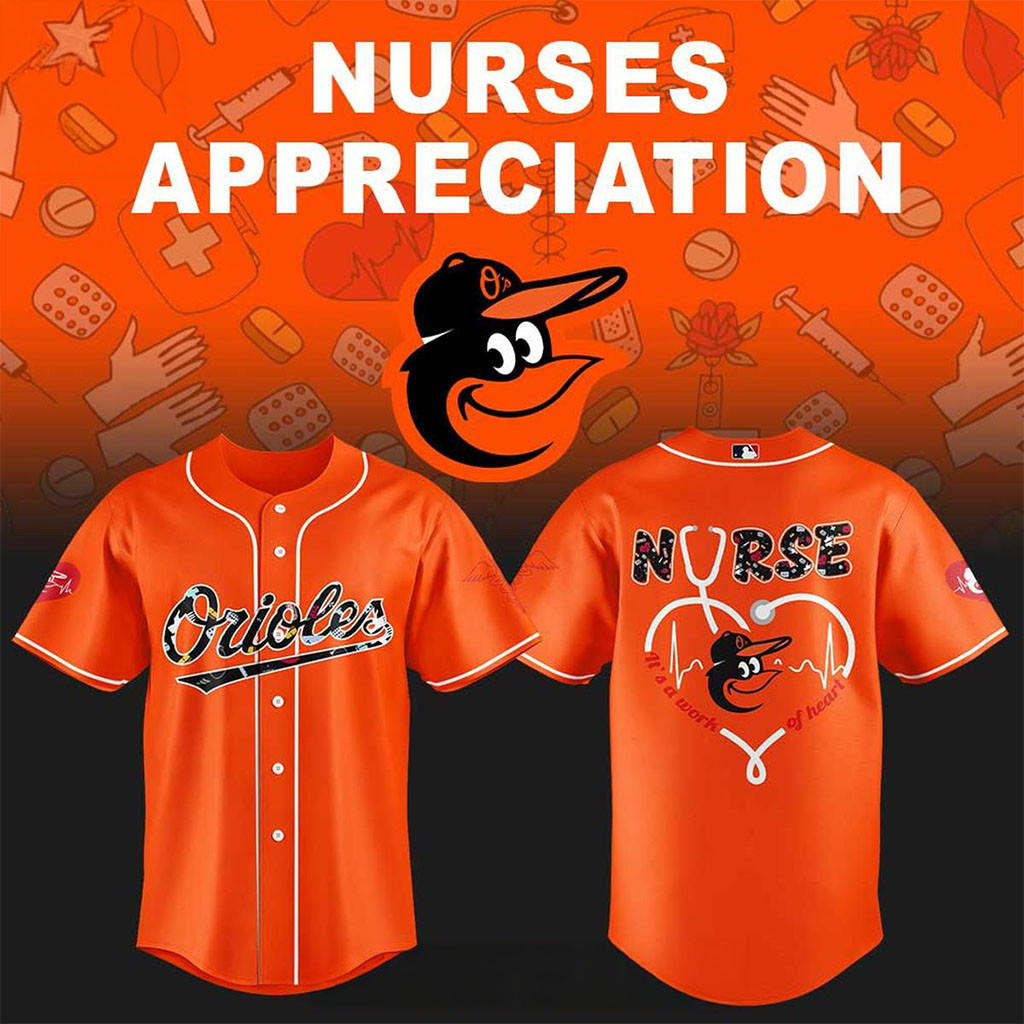 Baltimore Orioles 2026 X Nurse Night Appreciation Baseball Jersey Baltimore Orioles Merch Gifts 1 - Unicasport Baltimore Orioles 2026 X Nurse Night Appreciation Baseball Jersey Baltimore Orioles Merch Gifts