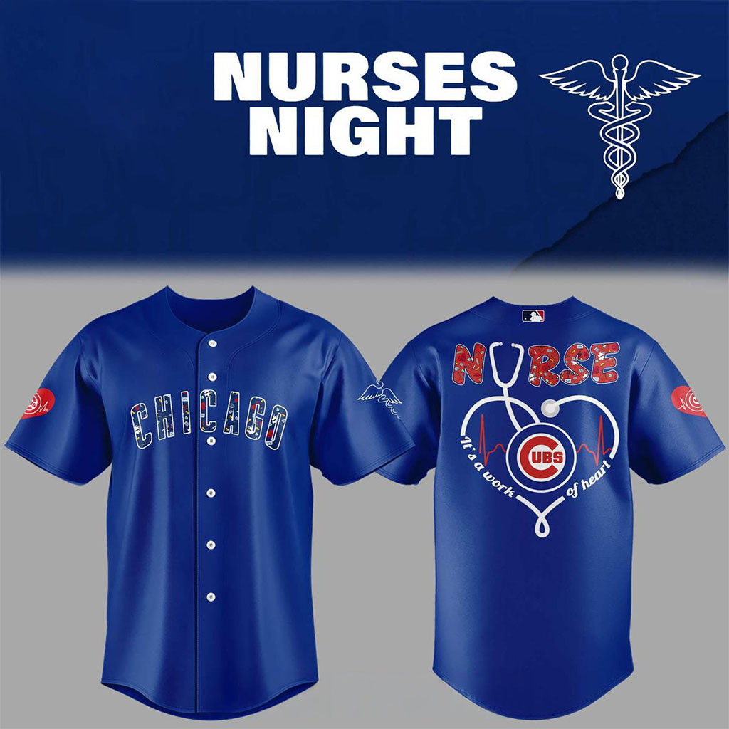 Chicago Cubs 2026 X Nurse Night Appreciation Baseball Jersey Chicago Cubs Merch Fan Gifts 1 - Unicasport Chicago Cubs 2026 X Nurse Night Appreciation Baseball Jersey Chicago Cubs Merch Fan Gifts