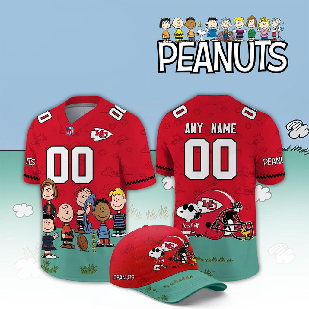 Personalized Kansas City Chiefs Peanuts 2026 Snoopy Night Football Jersey KC Chiefs Merch Gifts 1 - Unicasport Personalized Kansas City Chiefs Peanuts 2026 Snoopy Night Football Jersey KC Chiefs Merch Gifts