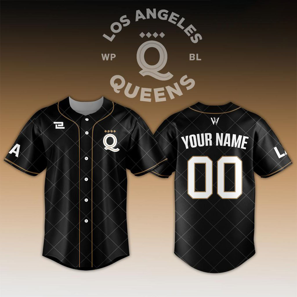 Personalized Los Angeles Queens WPBL Women's Pro Baseball League 2026 Jersey LA Queens Merch 1 - Unicasport Personalized Los Angeles Queens WPBL Women's Pro Baseball League 2026 Jersey LA Queens Merch