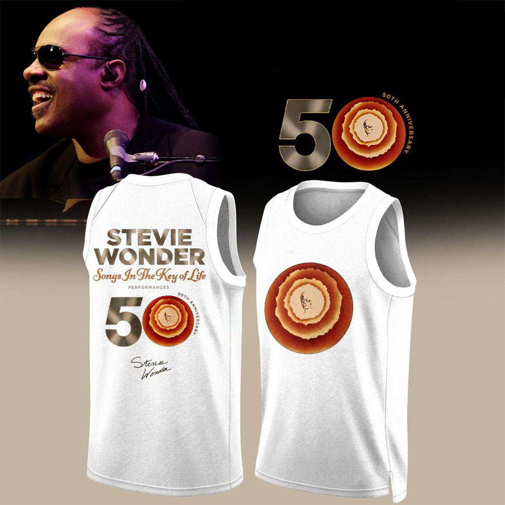 Stevie Wonder Merch 2026 Songs In The Key Of Life 50Th Anniversary Basketball Jersey Fan Gifts 1 - Unicasport Stevie Wonder Merch 2026 Songs In The Key Of Life 50Th Anniversary Basketball Jersey Fan Gifts