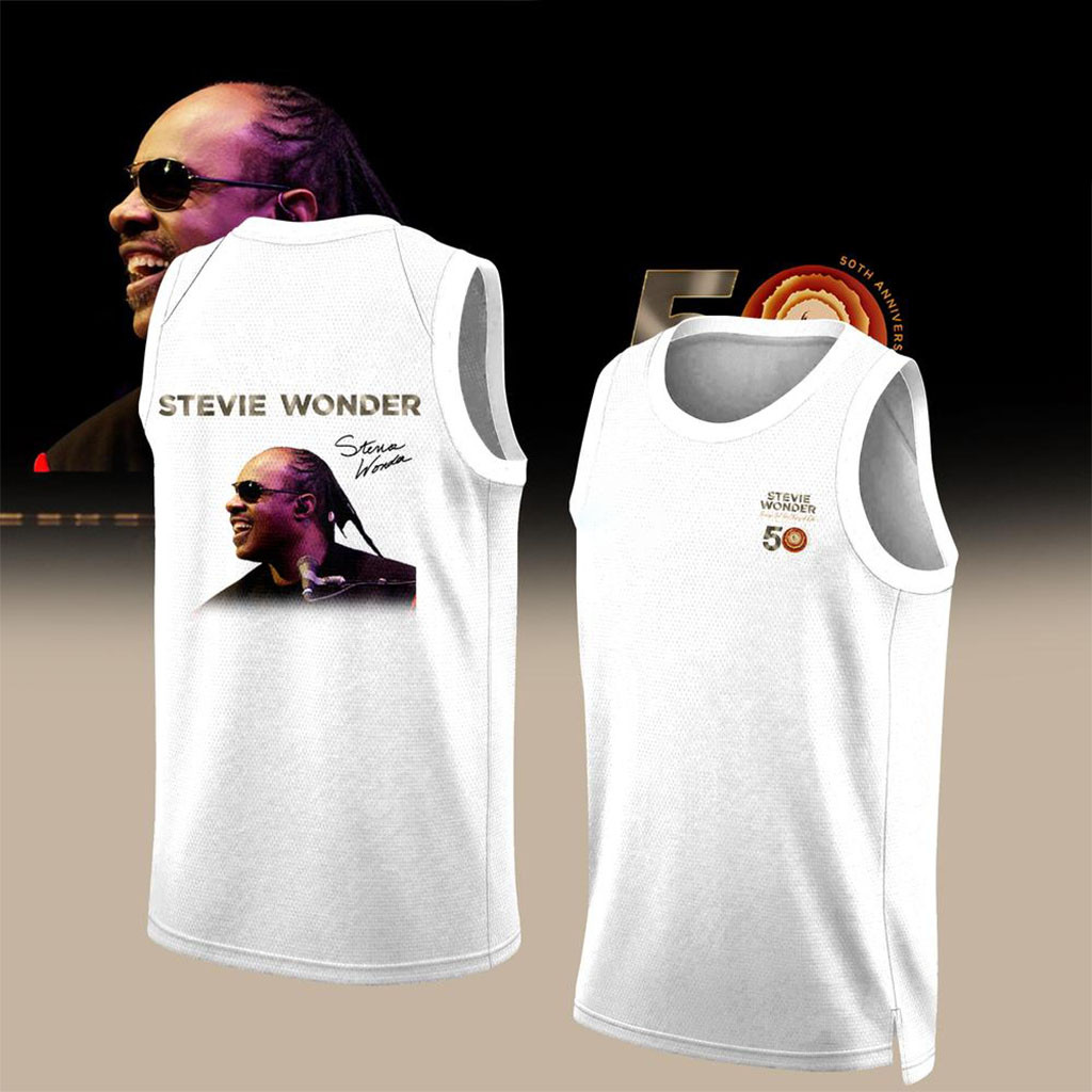Stevie Wonder Merch 2026 Songs In The Key Of Life 50Th Anniversary Basketball Jersey Signed 1 - Unicasport Stevie Wonder Merch 2026 Songs In The Key Of Life 50Th Anniversary Basketball Jersey Signed