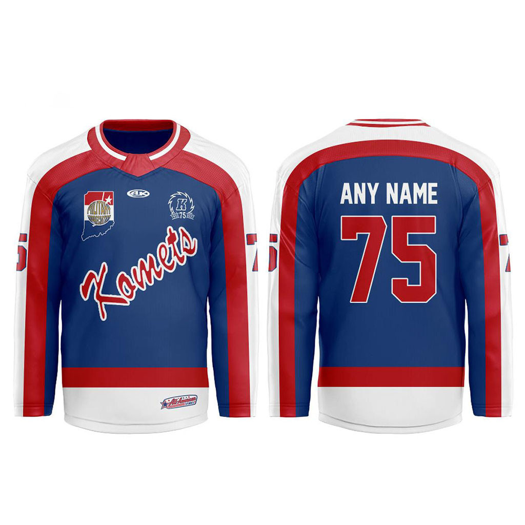 Personalized Fort Wayne Komets Bringing Back Old Military Appreciation Hockey Jersey Fan Merch 1 - Unicasport Personalized Fort Wayne Komets Bringing Back Old Military Appreciation Hockey Jersey Fan Merch