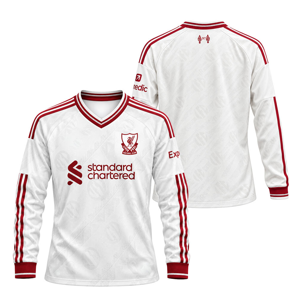 Liverpool FC 25 26 Away Long Sleeve Jersey Liverpool FC Merch Football Fan Gift Ideas 1 - Unicasport Liverpool FC 25 26 Away Long Sleeve Jersey Liverpool FC Merch Football Fan Gift Ideas