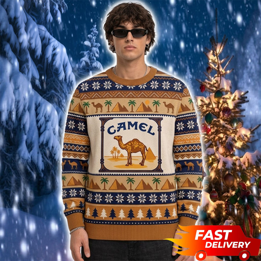 Cigarette Camel And Pyramids Desert 2026 Christmas Ugly Sweater Xmas Gift For Brothers 1 - Unicasport Cigarette Camel And Pyramids Desert 2026 Christmas Ugly Sweater Xmas Gift For Brothers