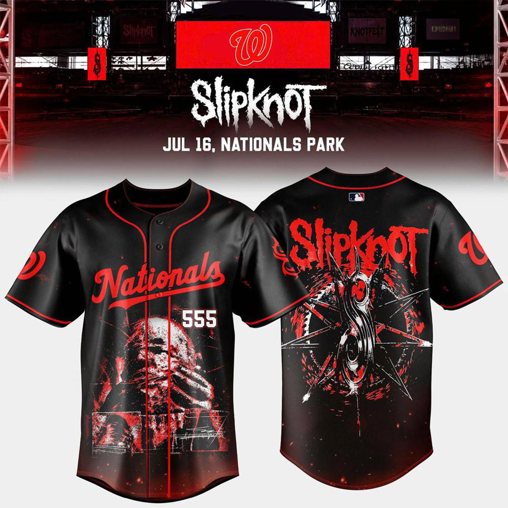 Washington Nationals x Slipknot Stadium Tour Jersey Washington Nationals Merch Gift For Fans 1 - Unicasport Washington Nationals x Slipknot Stadium Tour Jersey Washington Nationals Merch Gift For Fans