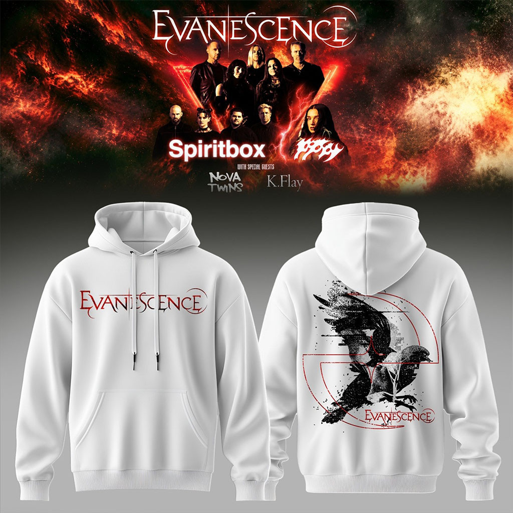 Evnscns Spiritbox Tour 2026 Hoodie Evanescence Merch Alternative Metal Gear Gifts For Rock Lovers 1 - Unicasport Evnscns Spiritbox Tour 2026 Hoodie Evanescence Merch Alternative Metal Gear Gifts For Rock Lovers
