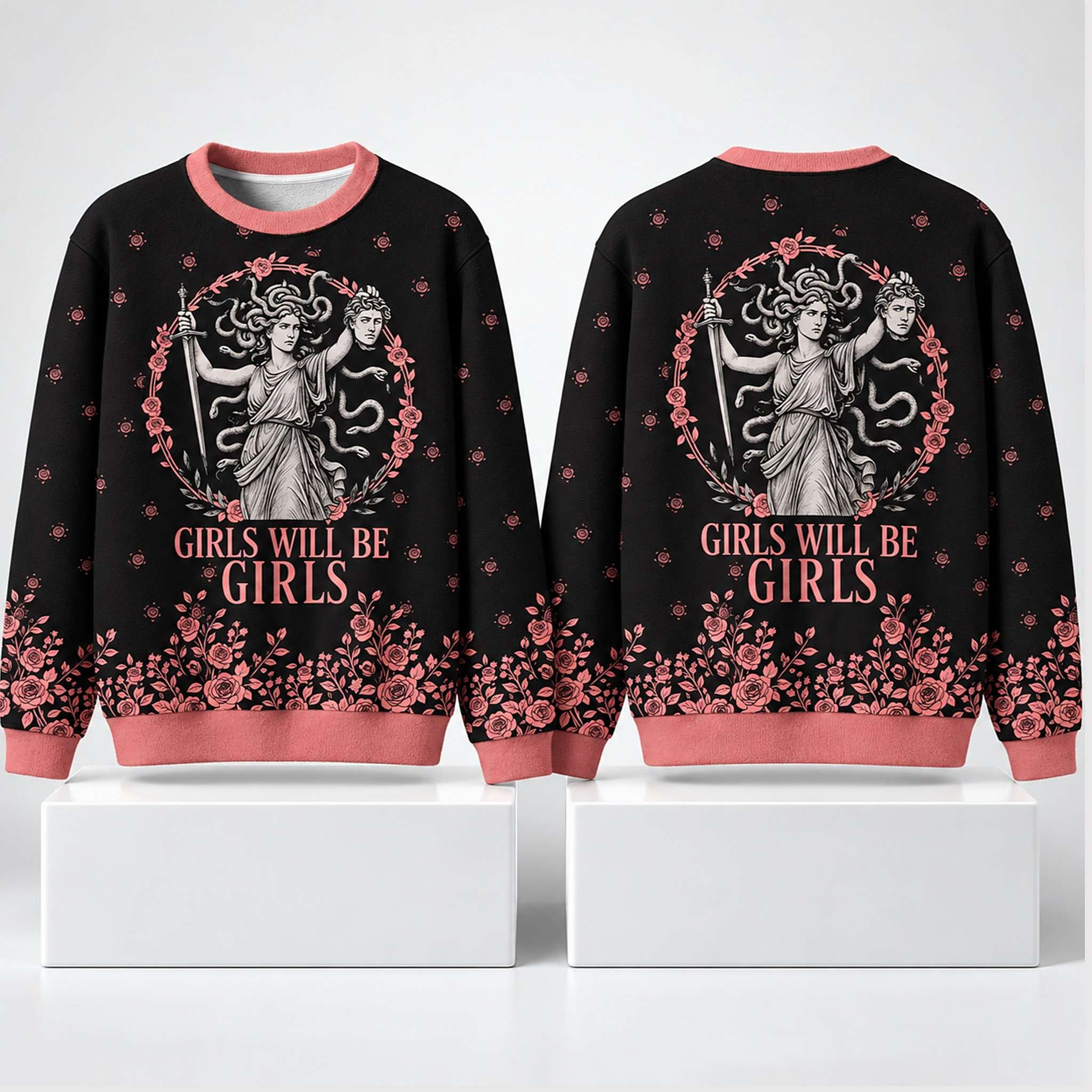 Girls Will Be Girls Sweatshirt Feminist Clothing Gifts Ideas For Sisters 1 - Unicasport Girls Will Be Girls Sweatshirt Feminist Clothing Gifts Ideas For Sisters