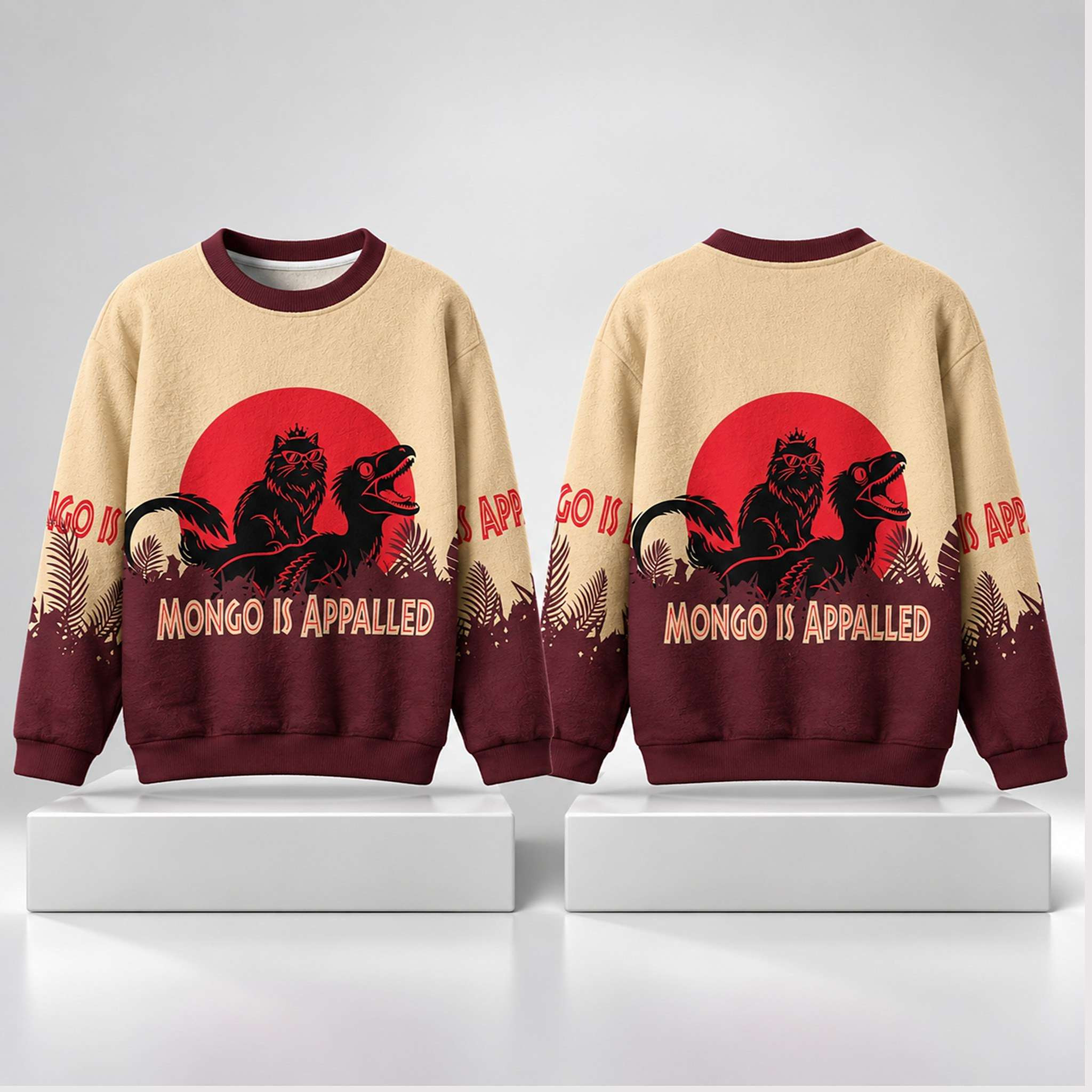Mongo Is Appalled Dinosaur 2026 Sweatshirt Dungeon Crawler Carl Merch Christmas Gift Ideas