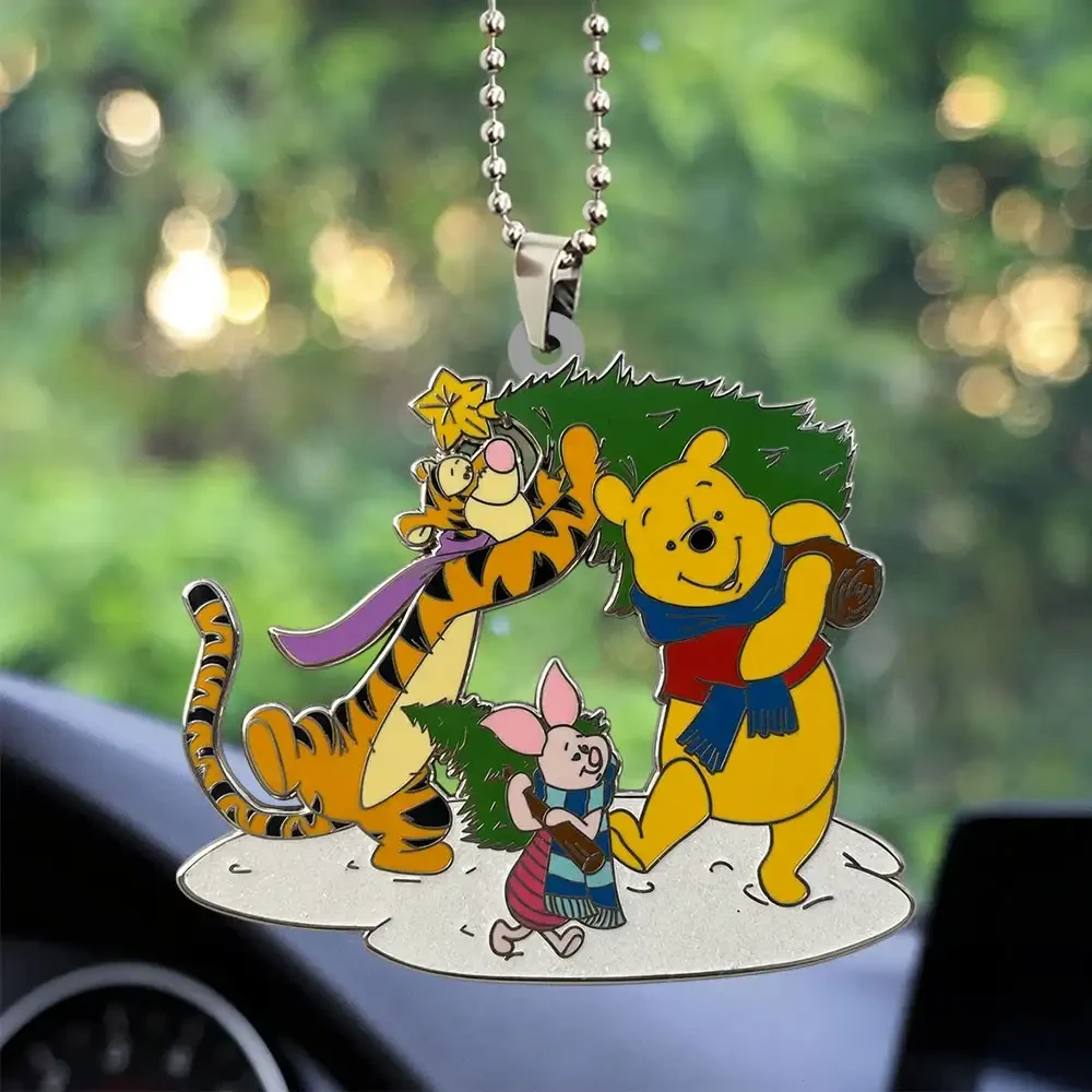 Winnie The Pooh 100th Anniversary Car Ornaments Car Hanging Decor Gifts For BFF