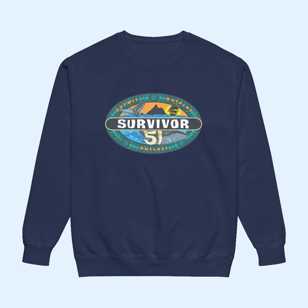 Survivor Merch 2026 Survivor Season 51 Crewneck Sweatshirt Gifts For Reality TV Fans 1 - Unicasport Survivor Merch 2026 Survivor Season 51 Crewneck Sweatshirt Gifts For Reality TV Fans