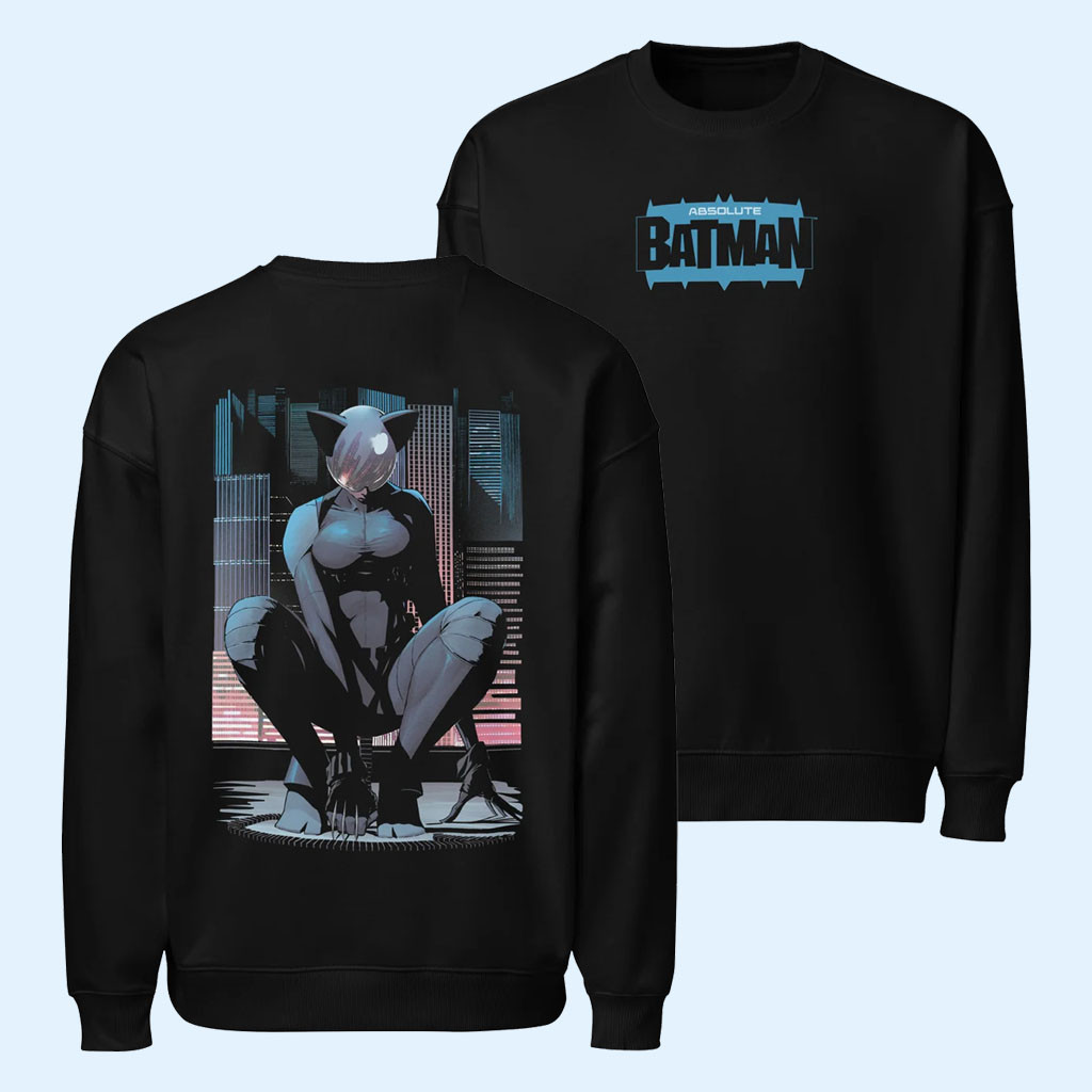 Absolute Batman Merch 2026 Catwoman Sweatshirt Superhero Merch Gift For Sisters 1 - Unicasport Absolute Batman Merch 2026 Catwoman Sweatshirt Superhero Merch Gift For Sisters