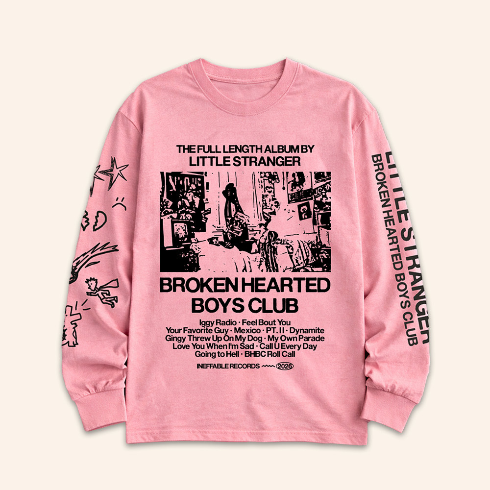 Little Stranger Store Merch Broken Hearted Boys Club Long Sleeve Shirt Little Stranger Fan Gift 1 - Unicasport Little Stranger Store Merch Broken Hearted Boys Club Long Sleeve Shirt Little Stranger Fan Gift