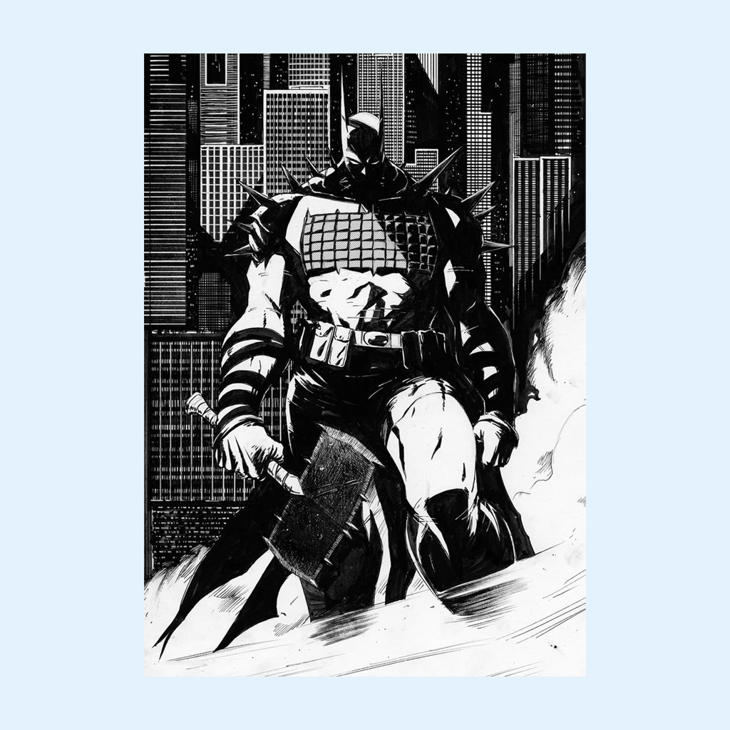 Absolute Batman Merch 2026 Absolute Batman Black And White Poster Wall Art Decor Gifts Ideas