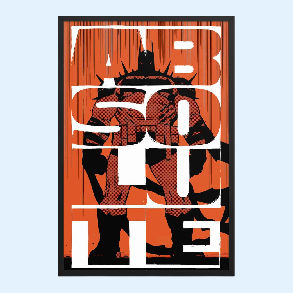 Absolute Batman Merch 2026 Absolute Batman Poster Superhero Wall Art Decor Gift For Fans