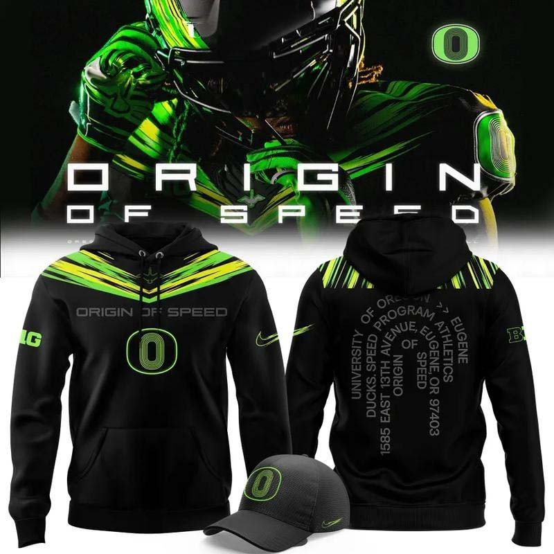 Oregon Ducks Merch Origin Of Speed New 2026 Hoodie Gift For Football Lover 1 - Unicasport Oregon Ducks Merch Origin Of Speed New 2026 Hoodie Gift For Football Lover