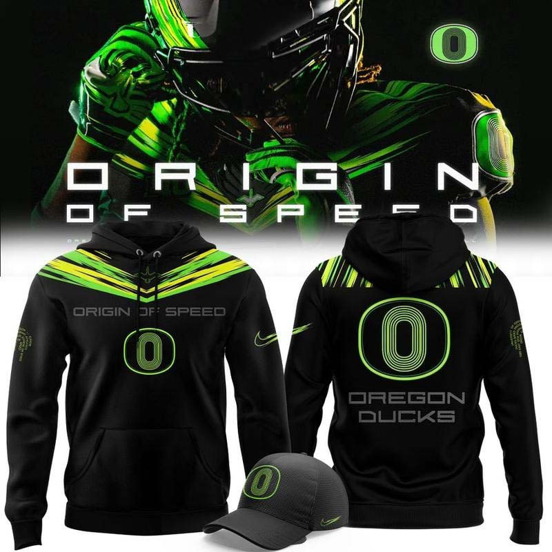 Oregon Ducks Merch Origin Of Speed New 2026 Hoodie Great Gift For Football Lover 1 - Unicasport Oregon Ducks Merch Origin Of Speed New 2026 Hoodie Great Gift For Football Lover