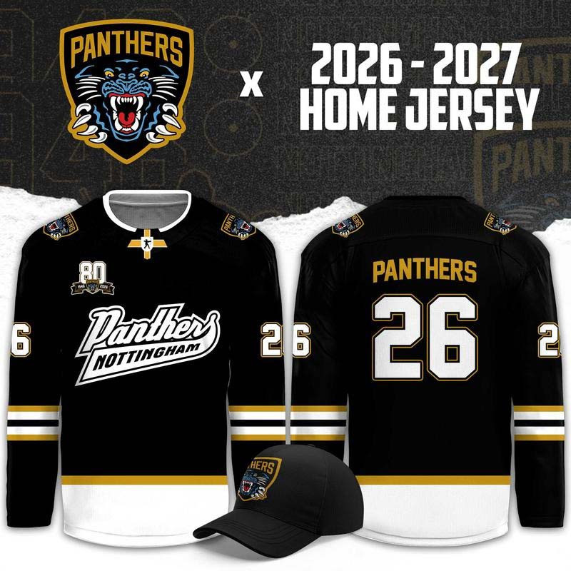 Nottingham Panthers Merch 2026 Home Hockey Jersey Shirt Hockey Fans Gear 1 - Unicasport Nottingham Panthers Merch 2026 Home Hockey Jersey Shirt Hockey Fans Gear