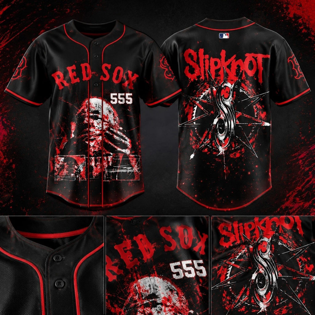 Boston Red Sox X Slipknot Merch Stadium Tour 2027 Baseball Jersey Gift Ideas For Fans 1 - Unicasport Boston Red Sox X Slipknot Merch Stadium Tour 2027 Baseball Jersey Gift Ideas For Fans