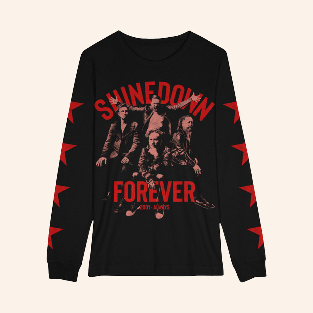 Shinedown Merch SD Forever Long Sleeve Shirt Rock Concert Attire Gifts For Shinedown Fans 1 - Unicasport Shinedown Merch SD Forever Long Sleeve Shirt Rock Concert Attire Gifts For Shinedown Fans