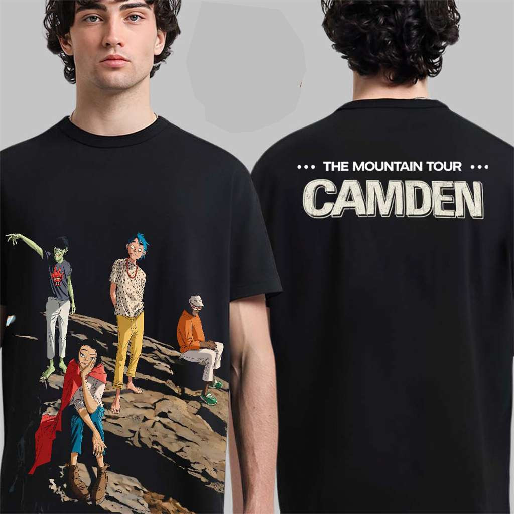 Gorillaz Camden New Jersey 2026 Pop Up Event T-Shirt Gorillaz Band Merch Gift For Fans 1 - Unicasport Gorillaz Camden New Jersey 2026 Pop Up Event T-Shirt Gorillaz Band Merch Gift For Fans