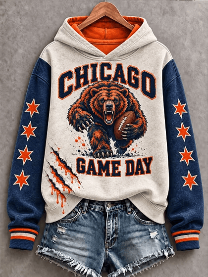 Chicago Bears Merch Chicago Game Day Hoodie Great Holiday For Gameday 1 - Unicasport Chicago Bears Merch Chicago Game Day Hoodie Great Holiday For Gameday