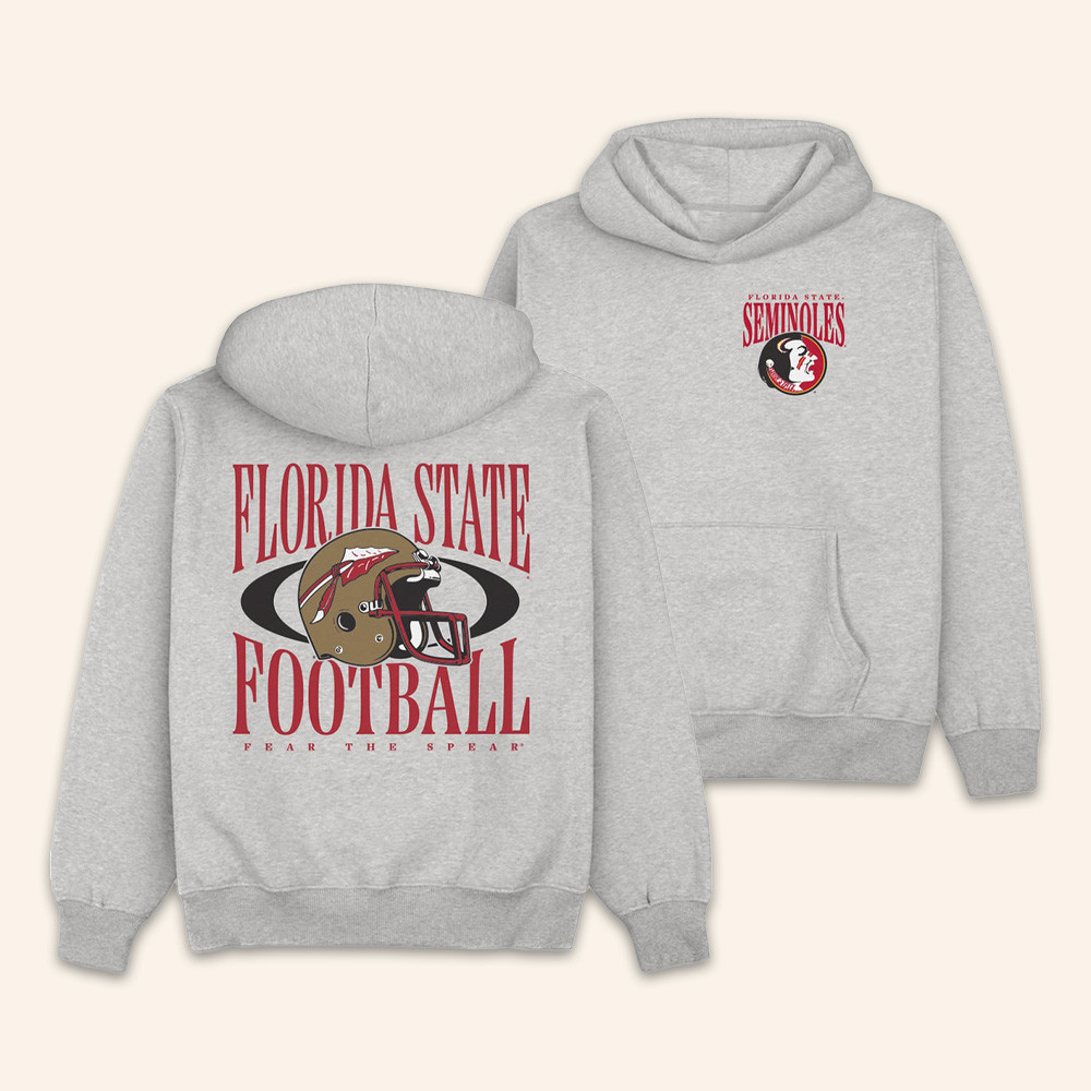 Florida State Seminoles Merch Homefield Football Hoodie Seminoles NCAA Apparel Football Gifts
