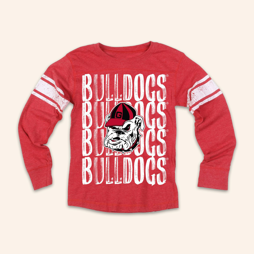 Georgia Bulldogs Merch Wes And Willy Long Sleeve Shirt NCAA College Football Apparel