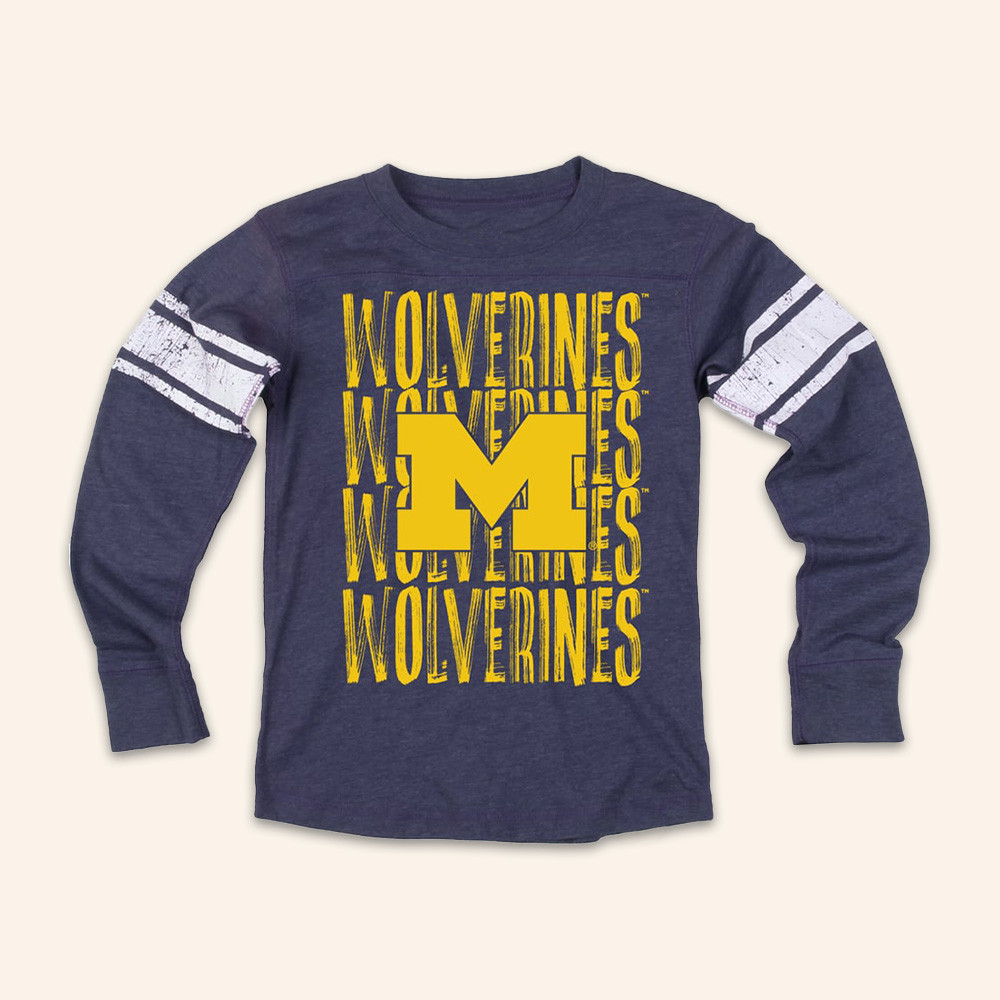 Michigan Wolverines Merch Wes And Willy Long Sleeve Shirt Game Day Outfits College 1 - Unicasport Michigan Wolverines Merch Wes And Willy Long Sleeve Shirt Game Day Outfits College