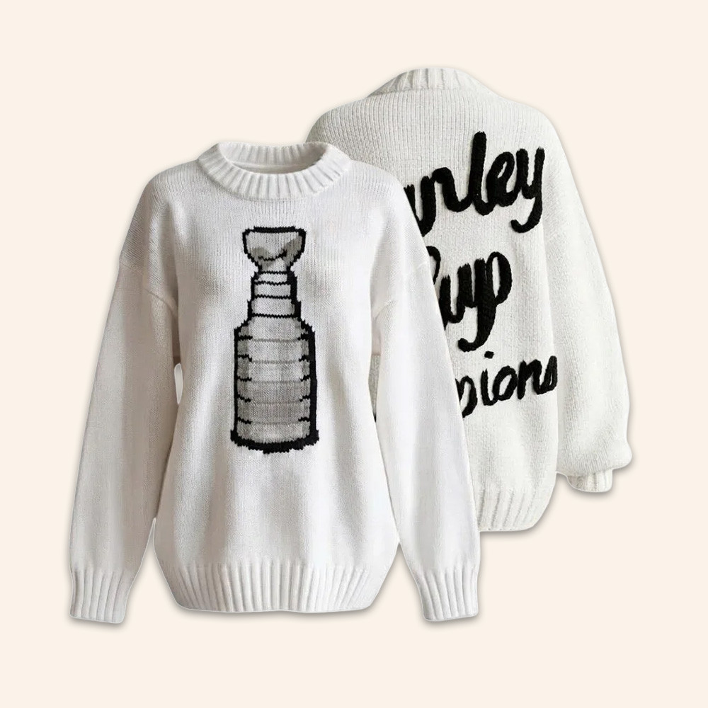 NHL Stanley Cup Champions Sweater Cozy Hockey Outfit Ideas Gifts For NHL Lovers 1 - Unicasport NHL Stanley Cup Champions Sweater Cozy Hockey Outfit Ideas Gifts For NHL Lovers