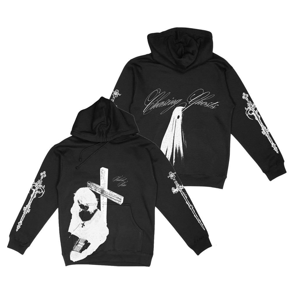 Violent Vira Merch Chasing Ghosts Cross Hoodie Gift For Violent Vira Music Lover 1 - Unicasport Violent Vira Merch Chasing Ghosts Cross Hoodie Gift For Violent Vira Music Lover
