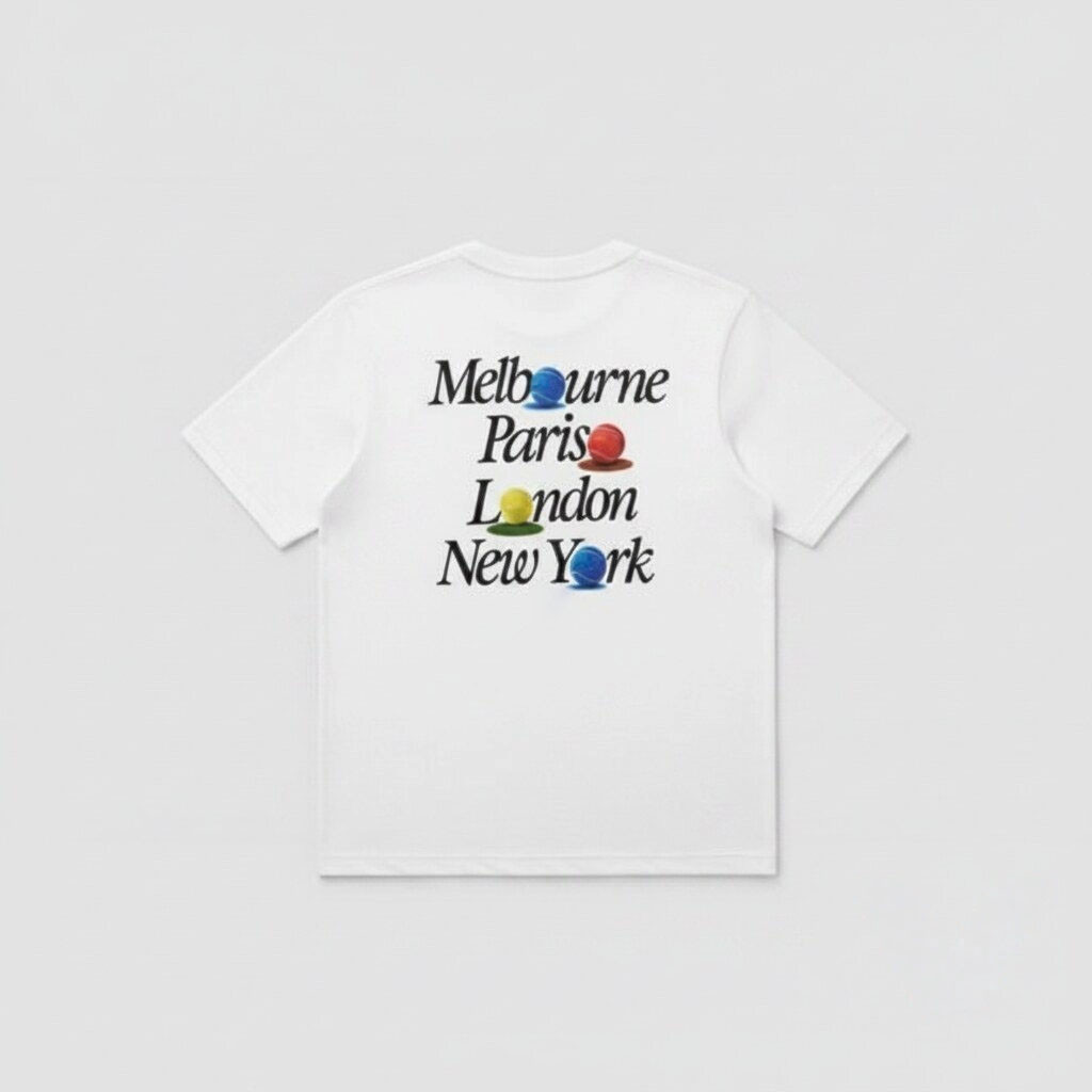 2026 Carlos Alcaraz Melbourne Paris London New York T-Shirt Gift For Tennis Lovers